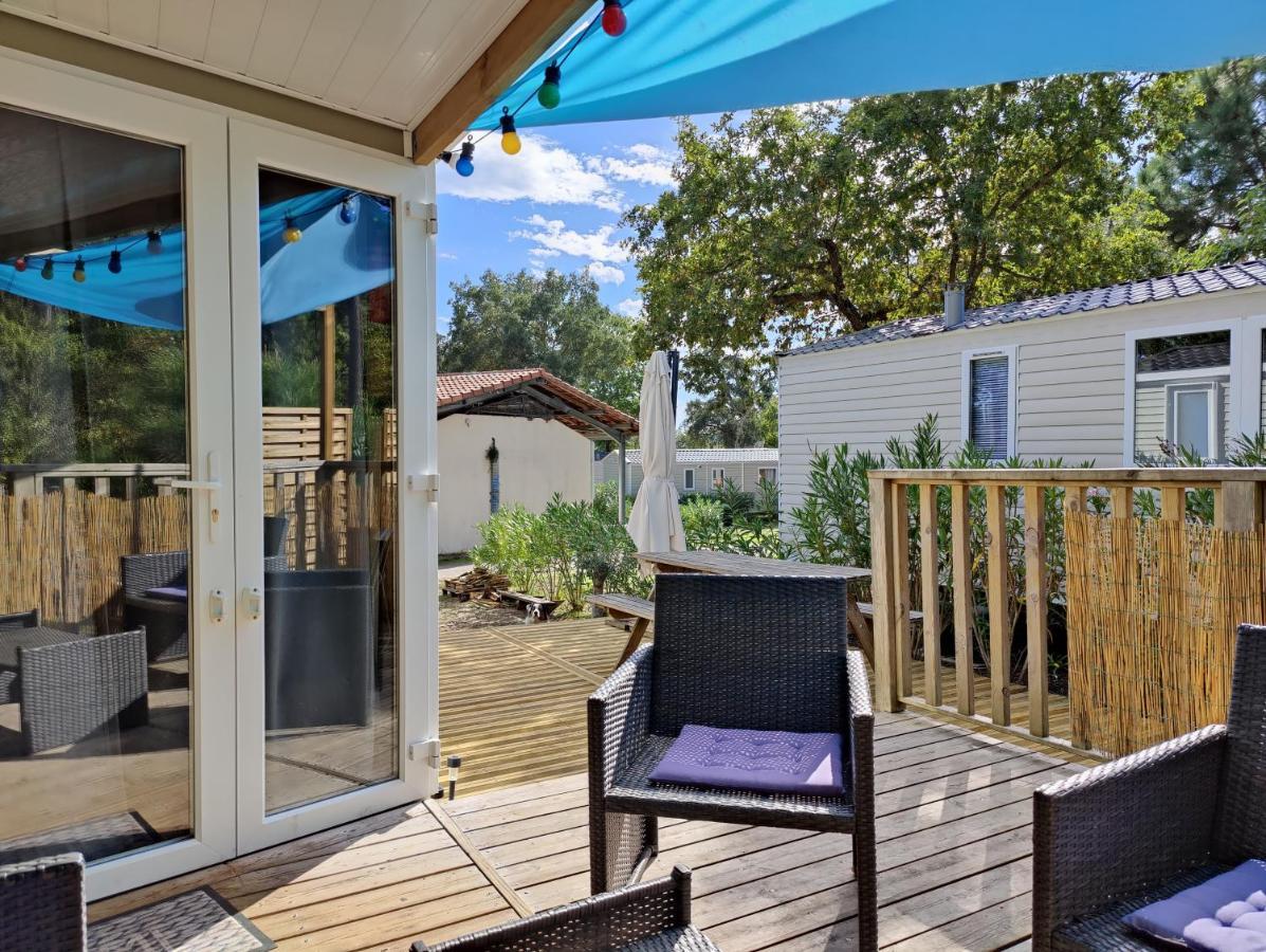 Mobile-Home 6 Personnes Cap Ferret Claouey Екстериор снимка